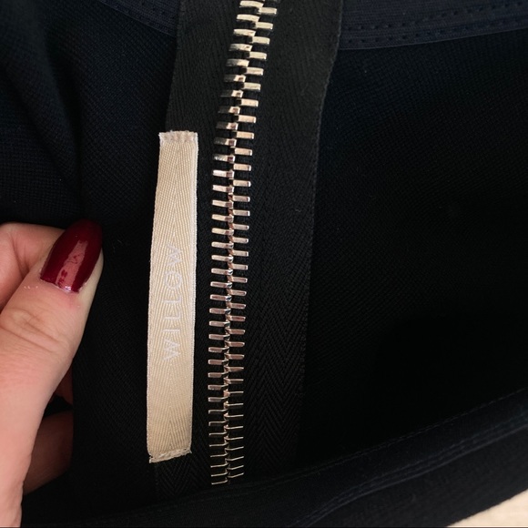 Willow Black Zipper Fishtail High Low Skirt - Picture 5 of 7